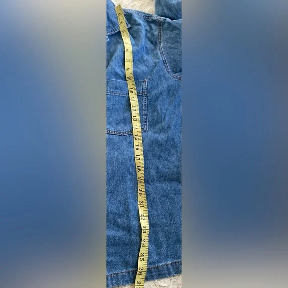 Aritzia Denim Forum The '90s Chloe Denim Shirt - Picture 7 of 8